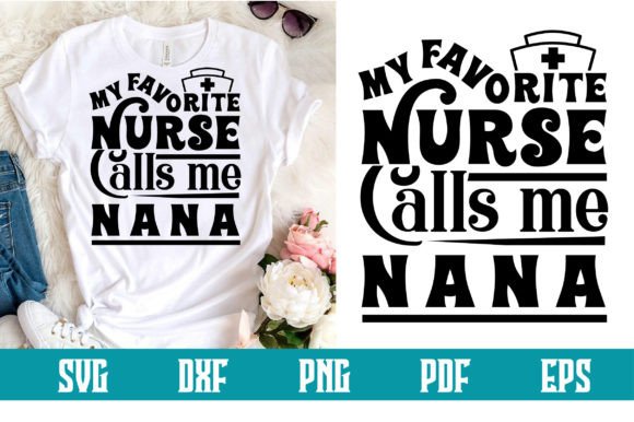 Nana Nurse SVG for Crafts & Graphics
