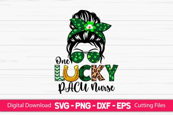 One Lucky Pacu Nurse Graphics & Crafts