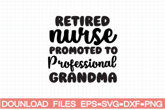 Retired Nurse Promoted to Professional G Graphics for Crafts