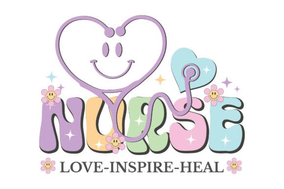Retro Nurse Graphics for Crafts & Blogs