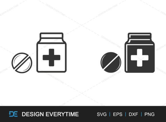 Reviewing the Medicine SVG Pill Silhouette for Embroidery