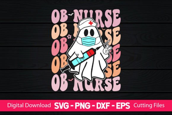 Reviewing the OB Nurse Retro Boo Ghost Design