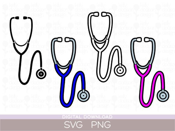 Stethoscope SVG & PNG: Graphics for Crafts